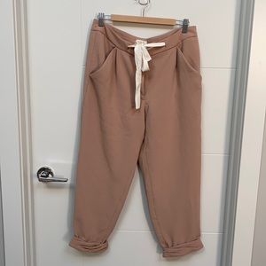 Wilfred Aritzia Allant Pant Dusty Pink